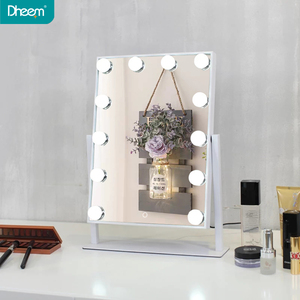 <span class=keywords><strong>Amazon</strong></span> Hollywood Color bombillas Led marco colorido espejo cosmético por vanidad <span class=keywords><strong>maquillaje</strong></span> niñas bolsa blanca OEM luces caja - Product Image 3