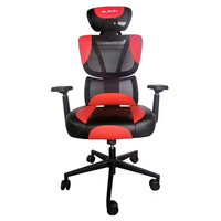 Chaise de bureau exécutive ergonomique à dossier haut en maille avec appui-tête, fabrication sur mesure, qualité professionnelle excellente