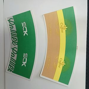 Gobelet en carton alimentaire simple face enduit de PE, résistant à l'humidité, pour boissons, snacks, bonbons, impression flexographique, vente en gros - Product Image 2