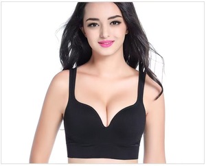 Sujetadores de talla grande para mujer, ropa interior, sujetador sin aros, sin costuras, push-up, tops, bralette, brassiere, chaleco deportivo inalámbrico - Product Image 3