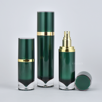 Emballage cosmétique artisanal personnalisé en acrylique recyclable de luxe pour produits de soin de la peau