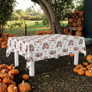 <span class=keywords><strong>Nappe</strong></span> élégante <span class=keywords><strong>en</strong></span> plastique PE pour décoration de table Fête des récoltes 60 "x 90", feuilles d'érable d'automne - Product Image 6