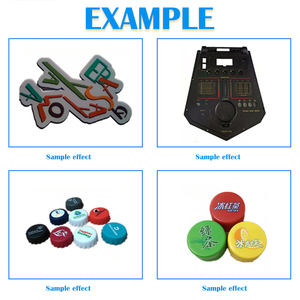 QFW 4カラー自動パッドプリンター、プラスチックキャップ用プリンター、パッド印刷機 - Product Image 3