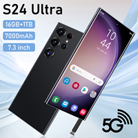 Smartphone 2024 S24 4G/5G Deca Core 16GB+1TB 7.3" LED HD 90Hz 108MP 65W Carga Rápida Android 13 Batería de 7000mAh
