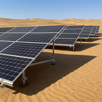 Sistema de Montaje Solar de Poste Único Galvanizado en Caliente con Envío Rápido, Garantía de 25 Años y Carga de Viento de 56M/S