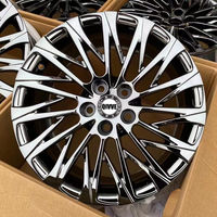 Nuevas Llantas Modificadas de Aleación de Aluminio Forjado de 20 Pulgadas con Acabado Negro para Alphard Vellfire para LM Mona Lisa ES