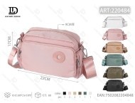 Borsa a Tracolla da Donna in Microfibra Pelle Sintetica con Chiusura a Cerniera per Tutte le Stagioni - Product Image 1