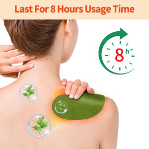 Autocollant efficace à l'armoise pour le soin des articulations des épaules, plâtre chauffant de moxibustion pour le soulagement des douleurs au genou, au dos et au cou, avec taille personnalisable - Product Image 4