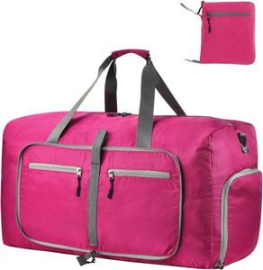 Sac de sport pliable à grande capacité en tissu Oxford, à bandoulière diagonale, certifié BSCI, pour le voyage et l'exercice - Product Image 3
