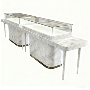 Moderne Rezeption Custom ized Holz schmuck Display <span class=keywords><strong>Showcase</strong></span> Antike Schmuck <span class=keywords><strong>Showcase</strong></span> Tisch mit Arbeits platte <span class=keywords><strong>Showcase</strong></span> - Product Image 3