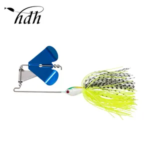 Producto de Venta caliente 12g Spinners Bait Brass Spinner Blade Spinning Trucha de agua dulce Señuelo de pesca Metal Spinner Bait