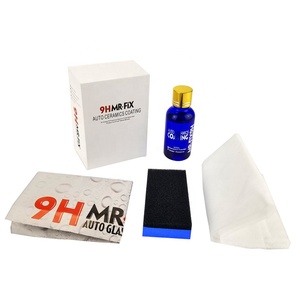 Set de Recubrimiento Cerámico Líquido 9H para Coche con Capa de Vidrio Súper Hidrofóbica, Pulidor para Coche de Polisiloxano y Nanomateriales - Product Image 4