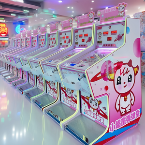 Một cửa Arcade tùy chỉnh phim hoạt hình động vật loạt điện đồng tiền hoạt động cơ khí trẻ em của pinball pachinko trò chơi máy - Product Image 4