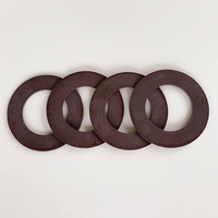 Junta de Sellado de PTFE Rellena de Cobre Bronceado para Rodamientos y Conjuntos de Bombas, Arandela de PTFE con Estabilidad Dimensional