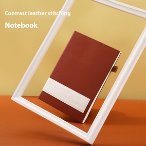 Promozione Logo personalizzato A5 diario diario Planner Notebook 120 copertina in pelle quaderni portapenne da cucire stampato a buon mercato - Product Image 6