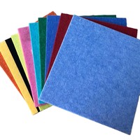 3mm, 5mm, 7mm 100% Feutre de laine polyester Tissu insonorisé Feutre polyester