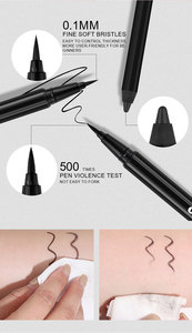 Stylo Eyeliner Crème Vegan <span class=keywords><strong>Eye</strong></span> <span class=keywords><strong>Liner</strong></span> Minéral Imperméable en Brun et Noir avec Logo Personnalisé et <span class=keywords><strong>Maquillage</strong></span> de Marque Privée - Product Image 4