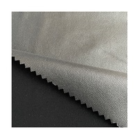 Tissu en polyester uni teint sur mesure pour sac médical, imperméable et coupe-vent, en suède TPU tricoté