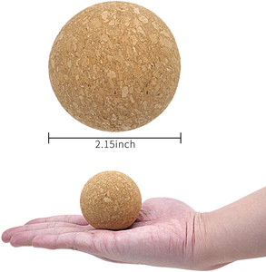 Sp Nút Chai Bóng Yoga Bóng Massage Bóng Nóng Bán Thân Thiện Với Môi Thể Hình Và Tập Thể Dục Yoga Tùy Chỉnh Kích Thước Với Tự Nhiên Nút Chai Chất Liệu - Product Image 5