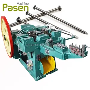 High efficiency steel wire nail making machine iron nail polishing machine