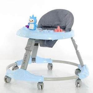 Andador de Plástico para Bebés, Antideslizante, con Música, Permite Sentarse, <span class=keywords><strong>Primeros</strong></span> Pasos, Multifuncional, para Bebés de 0 a 6 Meses - Product Image 2