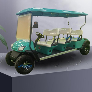 Voiture de golf électrique tout-terrain verte à 4 roues et 6 places, homologuée pour la route, Club Car, buggy, prix de vente - Product Image 6
