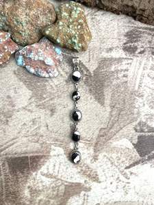 Pendentif en argent sterling fait main, turquoise blanc buffle, plaqué or, style fantaisie, unisexe - Product Image 2