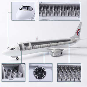 Modelo de avión de resina de 47CM A350 China Southern Airlines con motores brillantes, luces de cabina, tren de aterrizaje deslizante, detalles impresionantes - Product Image 5