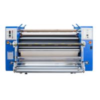 Presse à chaud semi-automatique grand format, alimentation par le bas, tambour 420, pour rideaux, nouvelle