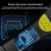 Détecteur de signal sans fil GPS haute sensibilité HK-809, 2,4 GHz, portée de détection de 15 m, batterie 3,7 V pour la protection des télécommandes