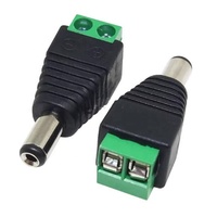 Prise cc 5.5*2.1MM 5.5*2.5MM prise d'alimentation mâle et femelle DC prise de tête d'alimentation cc