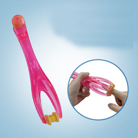 Outil thérapeutique double face Rouleau de massage des doigts des poignets pour soulager les douleurs corporelles Masseur de paume