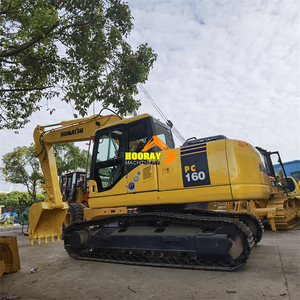 High Performance Komatsu Pc160 16-Ton Crawler Excavator Used Japan Digging <b>Machine</b> Pc160-7 - Product Image 2