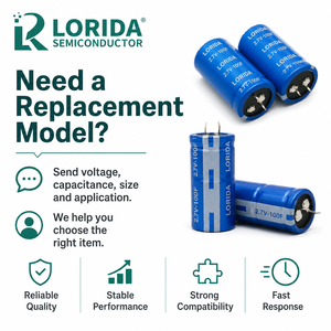 Condensateur de surtension Lorida Orignal 5.5V 0.68F de type V 20V, condensateur de 0.1 microfarad 15kV, condensateur de 5.5V - Product Image 3