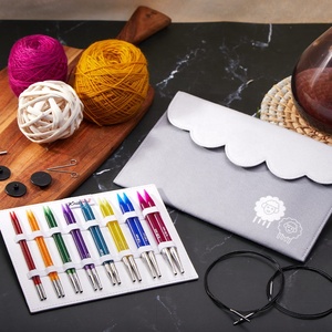 <span class=keywords><strong>KnitPro</strong></span> 50620 Trendz Asequible y colorido acrílico Intercambiable Circular Deluxe <span class=keywords><strong>Agujas</strong></span> de tejer - Product Image 3