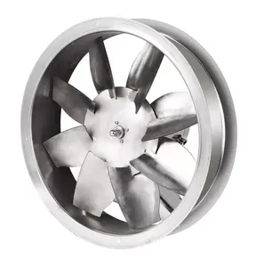 Circulating fan stainless steel for high temperature and high humidity axial flow fan tobacco drying kiln