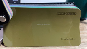 Vinyl Wrap Hijau Tentara Berkualitas Tinggi Ultra Glossy, Vinyl Wrap Hijau Khaki Gelap SUPER GLOSS, Garansi Kualitas - Product Image 2