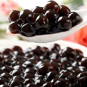 Thé au <span class=keywords><strong>lait</strong></span> perlé certifié Halal avec <span class=keywords><strong>perles</strong></span> noires, saveur fruitée, matcha, caramel, billes <span class=keywords><strong>de</strong></span> tapioca sucrées, sachet <span class=keywords><strong>de</strong></span> 1 kg, durée <span class=keywords><strong>de</strong></span> conservation <span class=keywords><strong>de</strong></span> 12 mois - Product Image 4