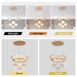 Nueva llegada iluminación colgante de aluminio estilo moderno Linea lámpara colgante acrílica para restaurante de hotel en casa - Product Image 5