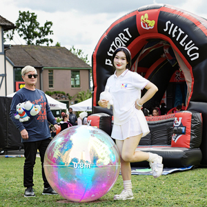 2/3/4m Reflective Shiny Decorative PVC Inflatable <b>Mirror</b> <b>Ball</b> for Activity Customized Inflatable <b>Mirror</b> <b>Ball</b> 2/3/4m Reflective S - Product Image 1