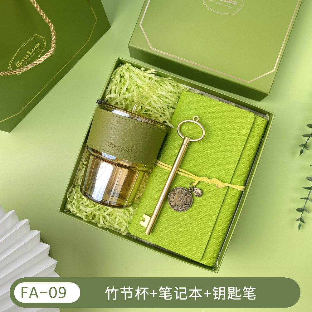 FA-09 [ปากกาคีย์โน้ตบุ๊คทรงถ้วยไม้ไผ่]
