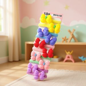 Diademas de Resina con Cuentas Brillantes Simples de Moda en Tendencia para Niñas y Niños, Bandas para el Cabello con Lazo, Accesorio de Decoración para el Pelo al Por Mayor - Product Image 2