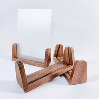 Cadre photo moderne en bois illuminé par LED en forme de U 3D avec alimentation USB Veilleuse de 6 à 8 pouces et lumières multicolores