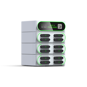 Портативная зарядная станция Bajie на 12 слотов, ультратонкая, 6000 мАч, с быстрой зарядкой 60 Вт, поддержкой 4G, для аренды - Product Image 5