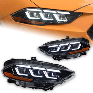 ไฟรถยนต์สำหรับ <span class=keywords><strong>Ford</strong></span> <span class=keywords><strong>Mustang</strong></span> ไฟหน้ารถ LED เลนส์โปรเจคเตอร์2015-2023 DRL ไฟหน้า LED อุปกรณ์เสริมรถยนต์ DRL - Product Image 1