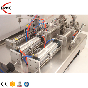 Hzpk Semi Automatic Beverage Honey <b>Juice</b> Coffee Liquid Honey Oil Paste Stand up Spout Pouch Bag Filling <b>Machine</b> Filler - Product Image 4