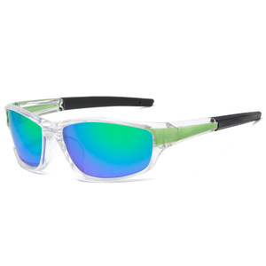 แฟชั่นแว่นตาโพลาไรซ์ UV400 อุปกรณ์เสริมสำหรับผู้ชายยอดนิยมกีฬาขับรถแว่นตาเรโทรขี่จักรยานแว่นตากันแดดนักกีฬา - Product Image 4