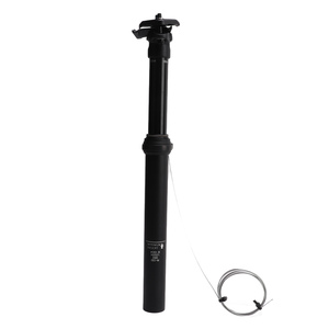 Tubo <span class=keywords><strong>de</strong></span> sillín <span class=keywords><strong>de</strong></span> <span class=keywords><strong>bicicleta</strong></span> <span class=keywords><strong>de</strong></span> 30.9x375mm con suspensión hidráulica, recorrido <span class=keywords><strong>de</strong></span> 100mm, cableado externo y función <span class=keywords><strong>de</strong></span> altura ajustable - Product Image 4