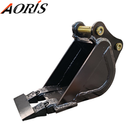 Harga Pabrik AORIS Lebar 200mm 300mm 450mm Bucket Penggali untuk Excavator Mini 1-3 Ton