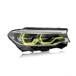 Pour <span class=keywords><strong>BMW</strong></span> Série 5 G30 <span class=keywords><strong>F90</strong></span> M5 <span class=keywords><strong>520i</strong></span> 528i 530i 540i 2018-2020 Phares laser Feux de jour RGB Pièces automobiles JONE - Product Image 4